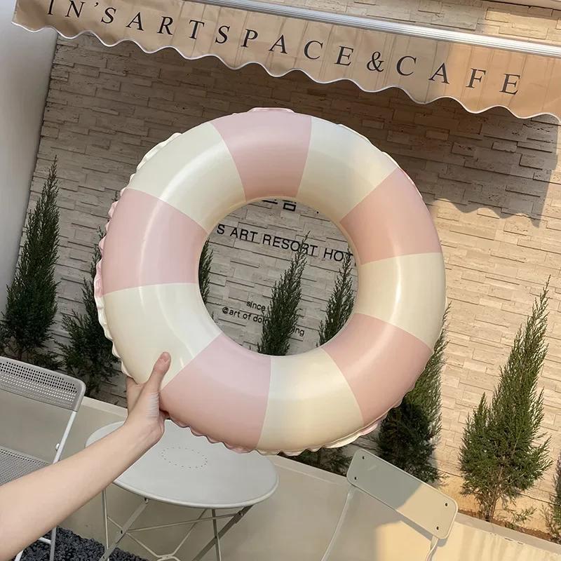 Donut Swimming Ring Inflatable Pool Float for Teen Kids Swimming Circle Baby Swim Tube Water Play Swimming Pool Toys