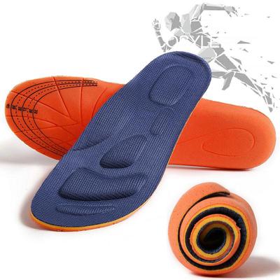 N. 8 Solette sportive in memory foam per la corsa Solette ortopediche per supporto dell'arco plantare Scarpe Uomo Donna Piedi piatti Solette ortopediche traspiranti per i piedi