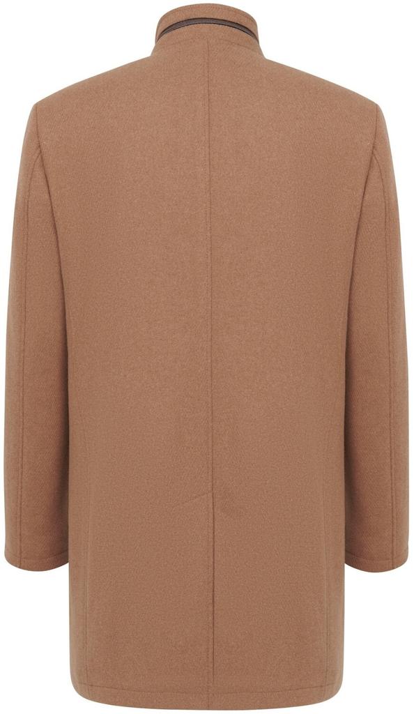 Пальто Bugatti короткое пальто серое 58%шерсть 25%полиэстер 13%полиамид 3%прочее 1%спандекс 7375