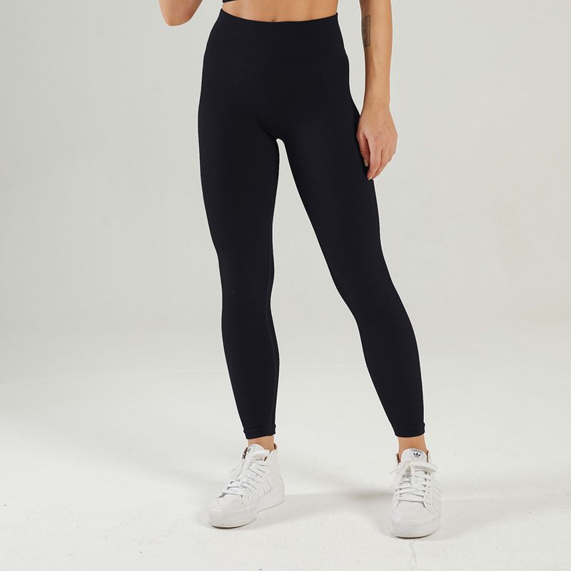 In Stock Fashion Seamless Knitting Thread Sexy Sports U Collar Vest Pants Yoga Clothes Fitness Suit