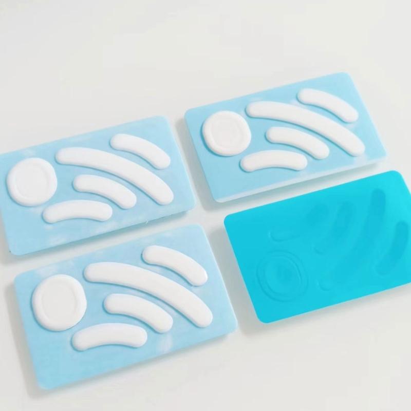 Ice Edition Mouse Skates Stickers Mouse Feet Pad Round Glides Curveds Edges for GProWireless GPROX Superlight 2 Mouse