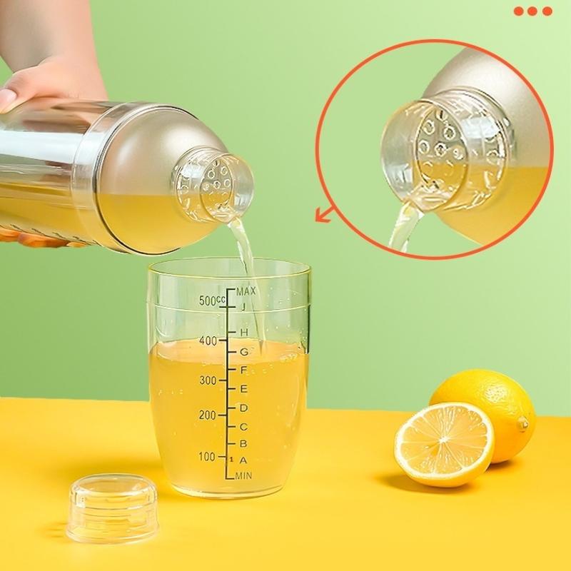 3/5/7Pcs Cocktail Shaker Set Cocktail Shaker And Measuring Jigger Set Drink Mixed Hand Shaker Tools For Bartending And Home Bar