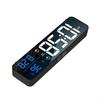 62KD LED Music Alarm Clock Voice Controlling Touch Snoozes USB Rechargeable Table Clock 2 Alarms Temperature Digital Clock