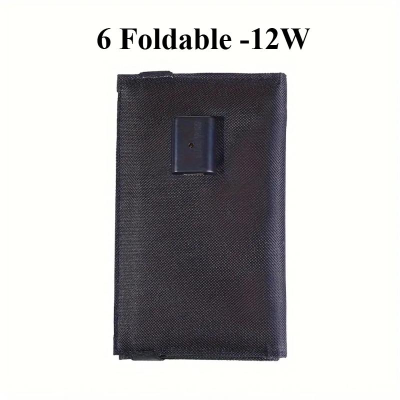 1 Stück USB Faltbares Solarpanel Tragbar Flexibel Klein Wasserdicht 5V Faltbare Solarzellen Für Handy Akkuladegerät