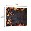 PANEL SZKLANY DO KUCHNI 65x60 Liście