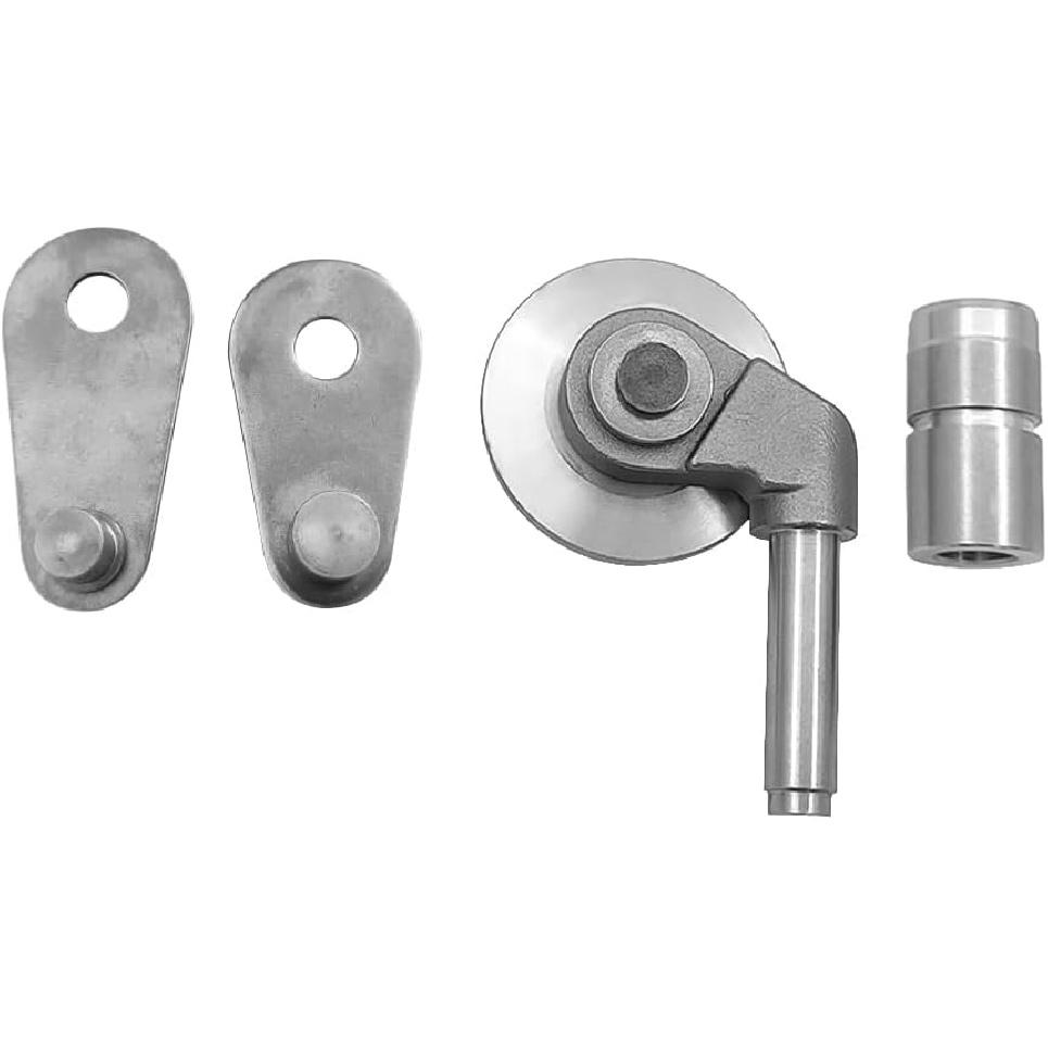 Wastegate Rattle Turbo Flapper Valve Repair Kit, Replacement Inconel Turbine Flapper Kit Compatible with BMW N20 N26, 49477-02055 06H145702S