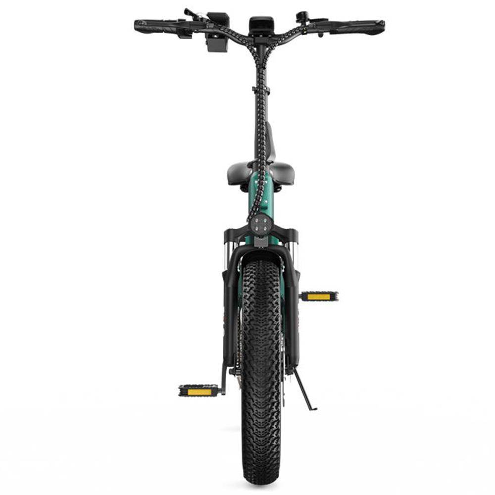 Vélo Électrique Pixar F2 Moteur 250W Pneu 20"x4.0" Vélo Électrique Pliable Ville 7 Vitesses Freins à Double Disque 48V 15Ah Suspension Fourche Avant