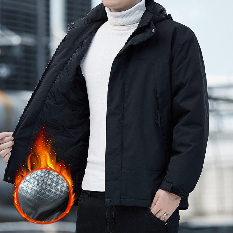 Куртка с капюшоном в парном стиле — фото 8