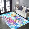 Pretty Cure Cartoon Rugs Are Suitable for Home Décor In Areas Such As Game Rooms, Bedrooms, Living Rooms, and Sofa Areas.