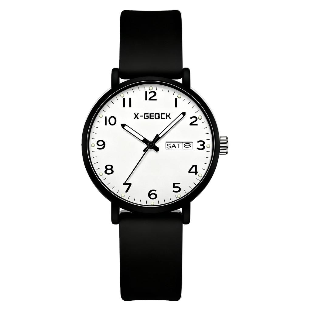 Test Watches For Women, Junior High School Entrance Examination, High School Students, Children, Girls, Pointers, Light Tone, Non-Mechanical Watches
