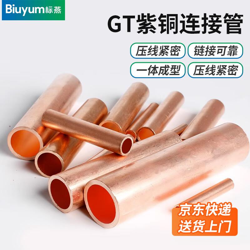 Biuyum GT Tin-Plated Copper Straight Through Cable Lugs