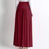 Women's Fashion Color Skirt Mid Length Skirt