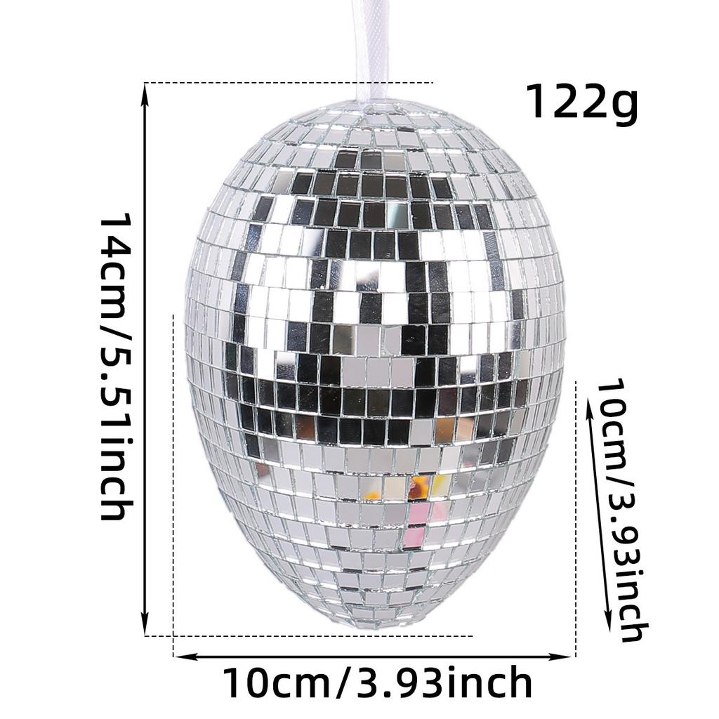 Easter Egg Pendant, Creative Diy Weaving Simulation Egg Ornament Party Resurrection Egg Props