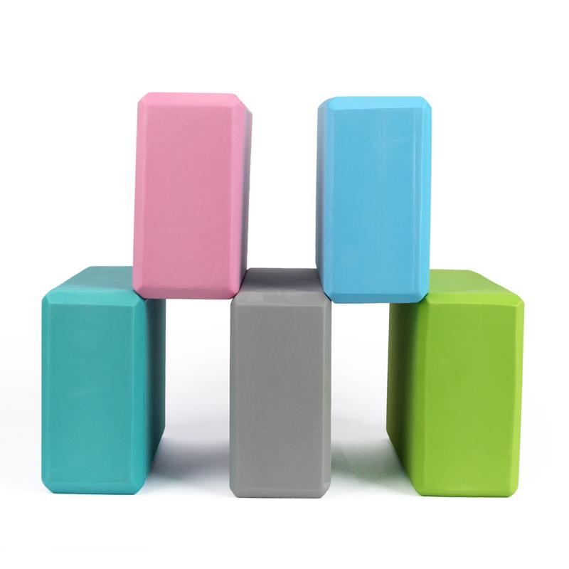 EVA Pilates Yoga Blokken Kubussen Stenen Bolster Kussen Kussen Sport Yoga Benodigdheden Workout Thuisoefening Bodybuilding Apparatuur