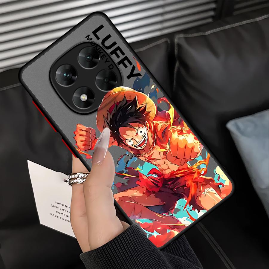 Case for Xiaomi Redmi Note 14 10 11 14C A4 13C 12 9S 13 Pro Plus Funda Back Phone Cover Anime Luffy One Piece