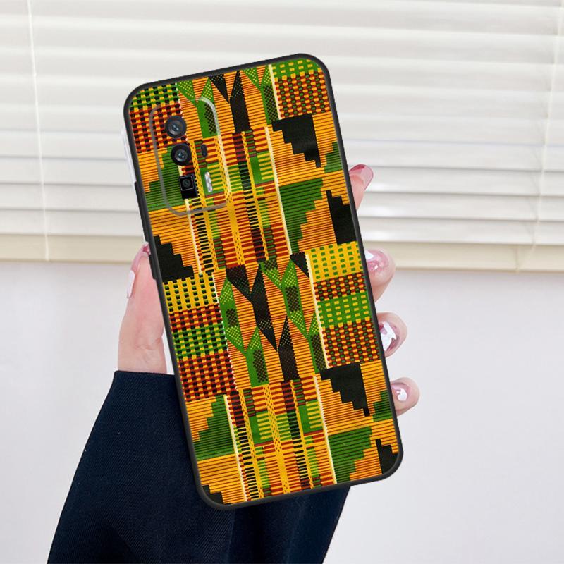African Fabric Cover For Xiaomi 13 14 15 Ultra 11T 12T 13T 14T Pro POCO X7 Pro X3 X5 X6 M6 F5 F6 Pro Case