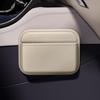 Driver'S Car Storage Bag, Small Car Side Pocket Organizer For Car Seats, Doors And Consoles, PU Leather (Black)