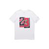 T Shirts Men's White Crew Neck Moderate Straight Fit CZ2349-100