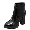 Fashion Super High Heels Women Snow Ankle Boots Platform Pointed Toe Sexy Shoes Chunky Chelsea Boots 2024 Trend Winter Goth Botas Mujer