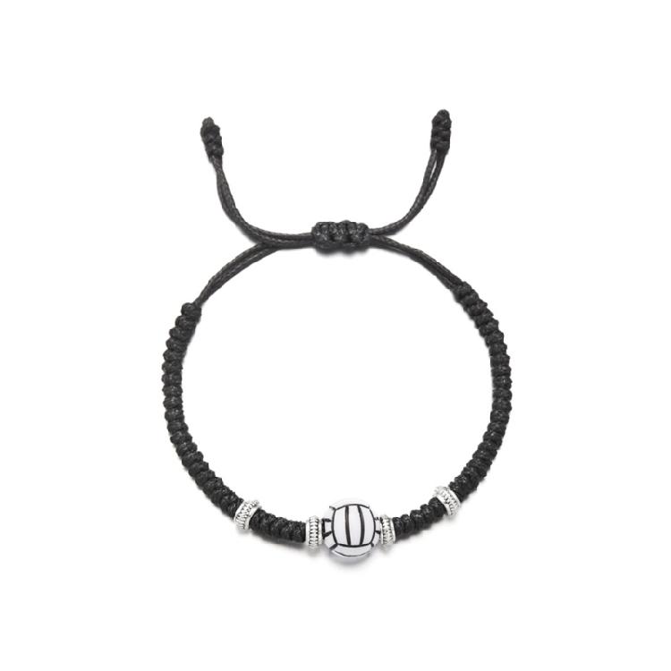 

Sturdy Black Cord Adjustable Bracelet Great for Workouts and Enhancing Outfits Suitable for Couples Gift