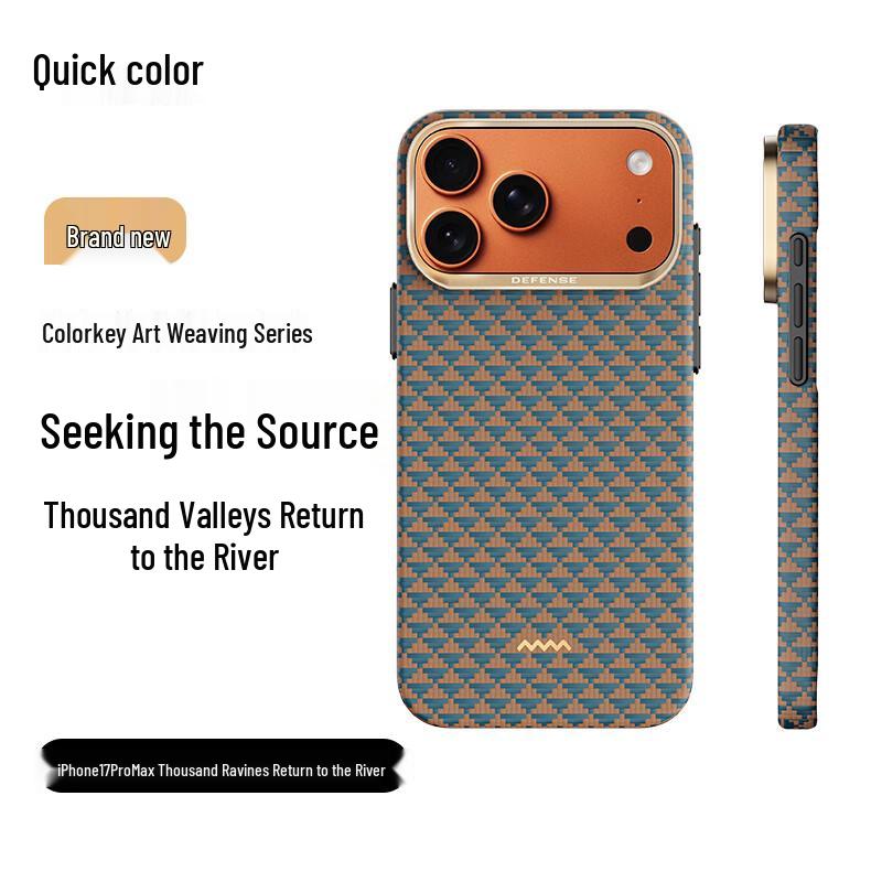 JUESE Aramid Fiber Magnetic iPhone Case