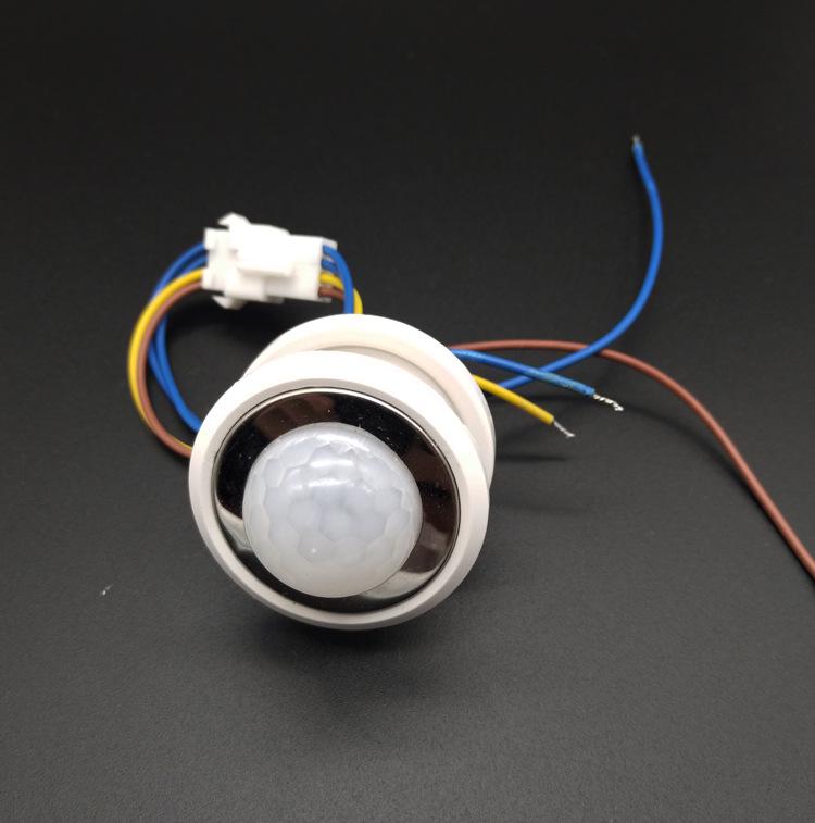 Mini Adjustable Recessed Ceiling Light with Infrared Motion Sensor (110V-220V)