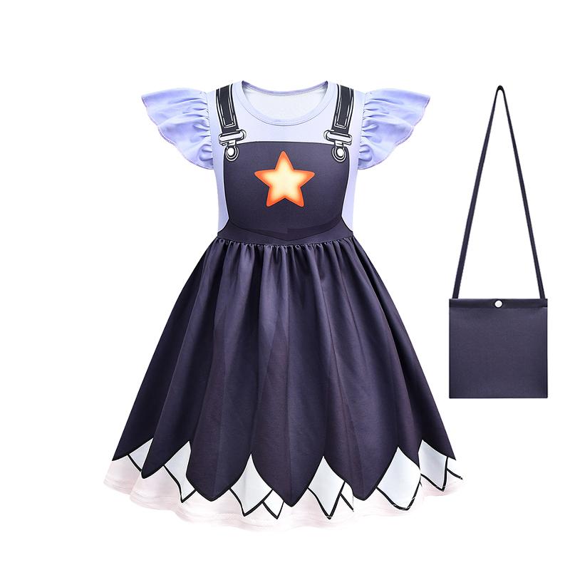 Abenteuerspiel Lily Anime Cosplay Kinderkleidung Halloween Geburtstagsparty Kostüm Mädchenkleid Weihnachten Karneval Kinderkostüm