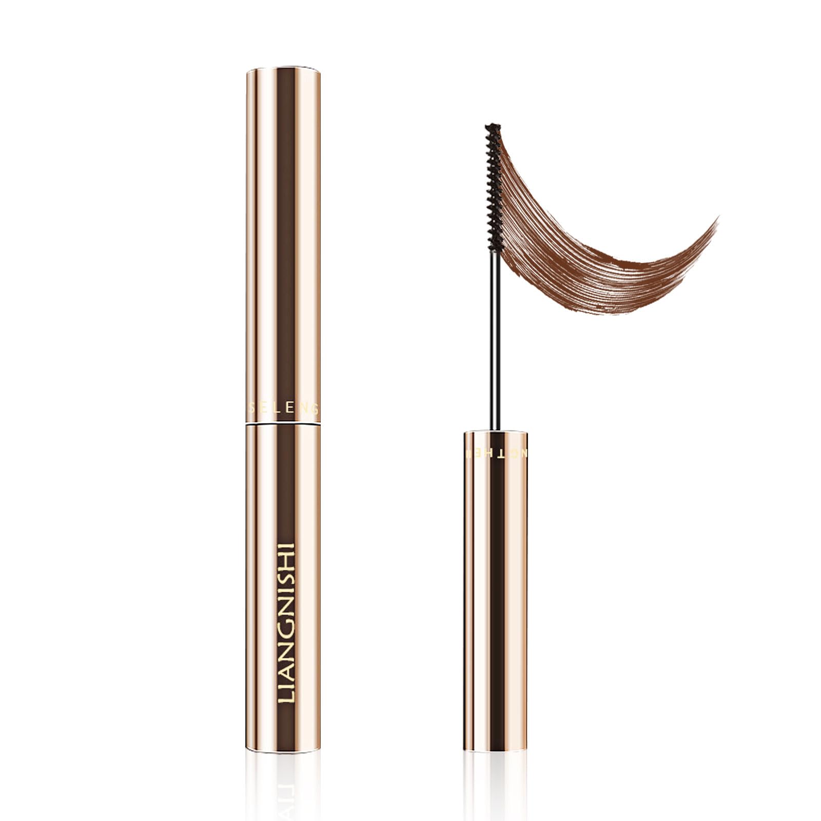 

Bihada LIANGNISHI Waterproof Mascara Removes with Warm Durable Express Lash Black Primer, Brown, Water, Curl, Volume-Warming Mascara,