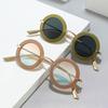 Vintage Runde Sonnenbrille Herren Mode Farbverlauf Punk Mehrfarbig Schattierungen Damen Trendige Luxusmarke Design Lässige Sonnenbrille
