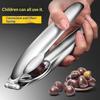 High - Quality Stainless Steel Two - In - One Chestnut Machine Kitchen Tool With Dry Bottle Opener Sheath And Cutter Function