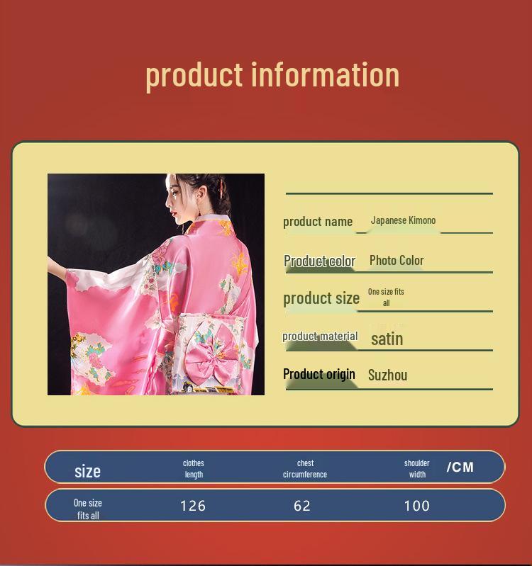 2025 Seiden Plus Size Japanischer Kimono Pyjama - Damen Trendiges Douyin-Inspiriertes Gewand Bademantel Hauskleidung