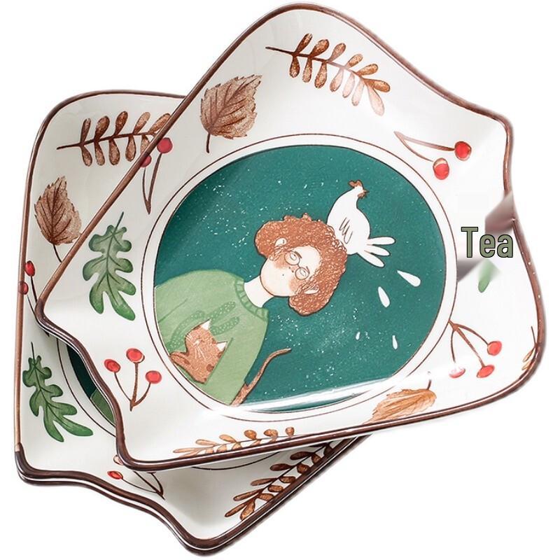 Qianhua Zhike Family Dinnerware Set with Casserole