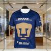 2026 Sommer Mexiko Fußball Auswärtstrikot Pumas UNAM 3D Gedruckte Schnelltrocknende Fußball T-Shirts Herren Sport Trainings Trikots Strandbekleidung