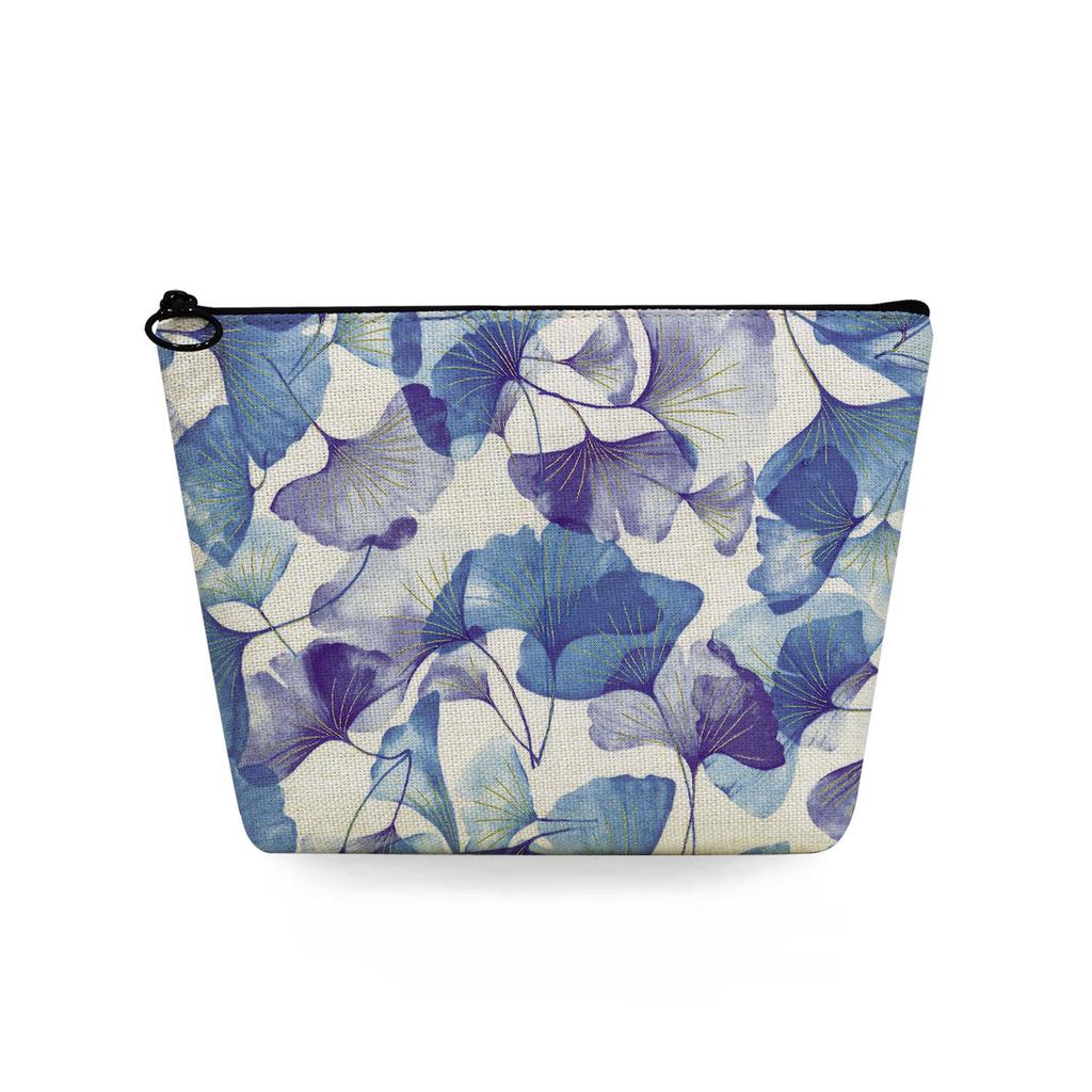 Women Flower Print Cosmetic Bag Toiletries Organize Travel Storage Case 6747