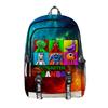 Cartoon Youthful School Bags Unisex Garten Of Banban Travel Bags 3D Print Oxford Waterproof Notebook Multifunction Backpacks