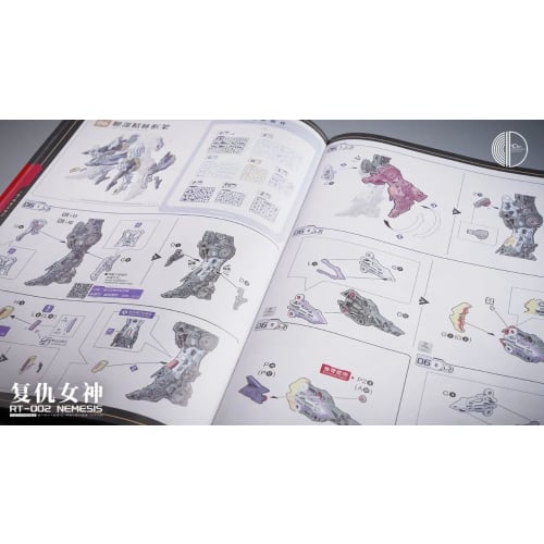 [R.C.W] Genesis Infinite Dimensions Infinite Nova 1/100 10th Anniversary Armored Vehicle, Goddess of Vengeance RT-002 NEMESIS Robot Armored Vehicle Pl