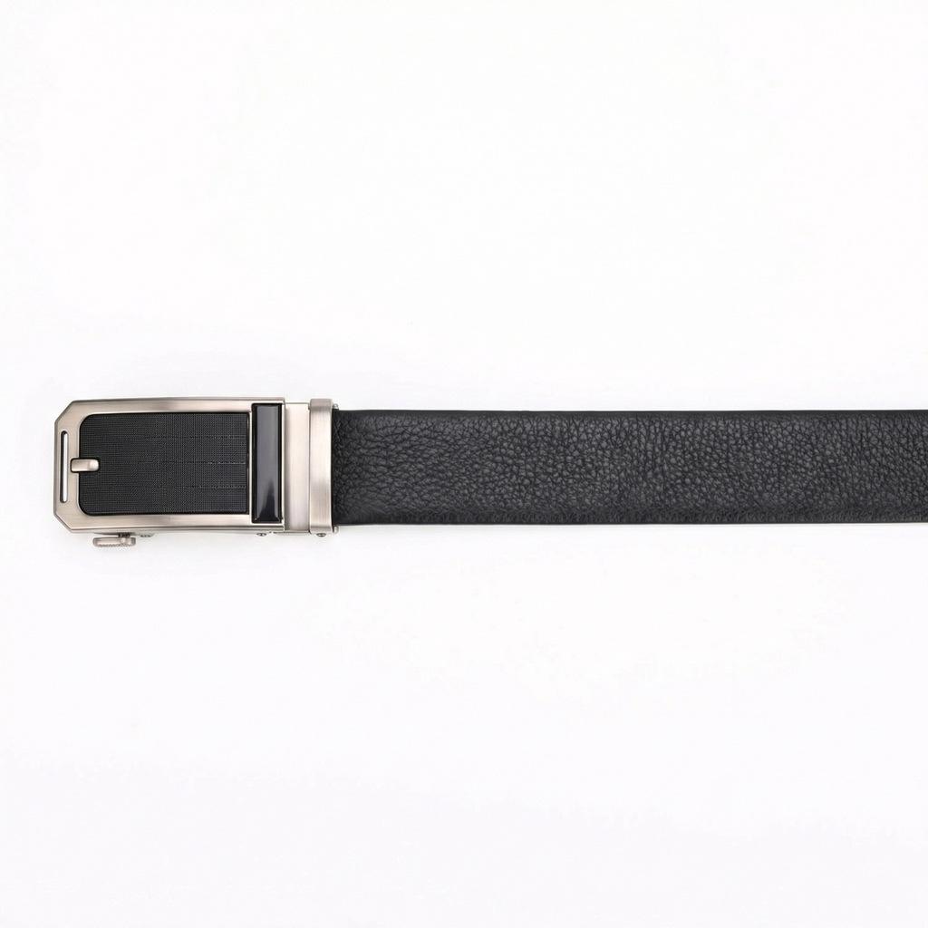 The First Layer Of Cowhide Men'S Belt, The New Genuine Leather High-End Automatic Buckle Belt, And The Young And Middle-Aged Belt.