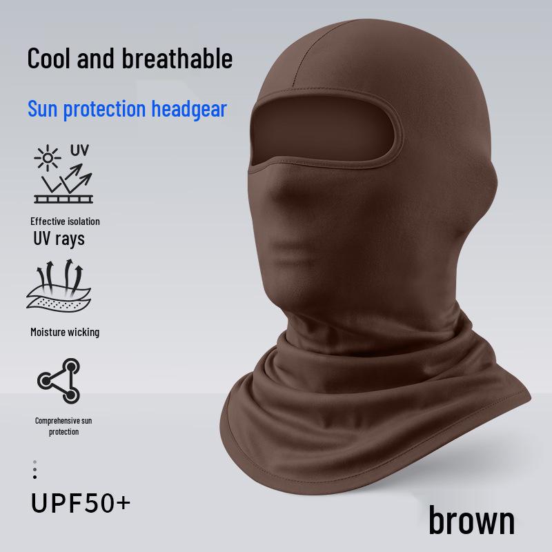 Grenzüberschreitender Gesichts- und Halsschutz-Pullover Eisseide Motorradmaske