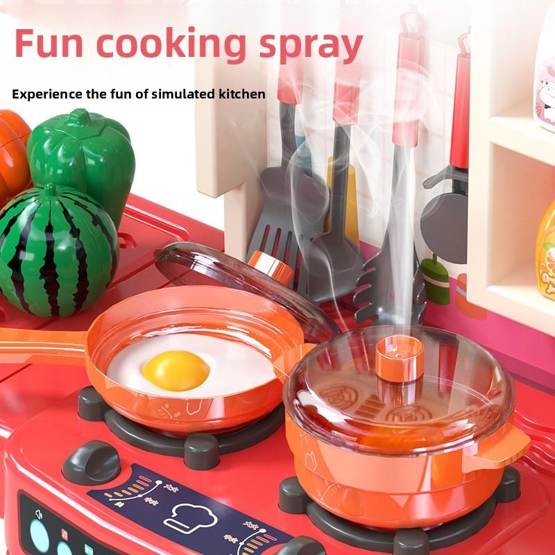 Children Toys Kitchen Kids Highly Reductive Cooking Toy Educational Play Pretend