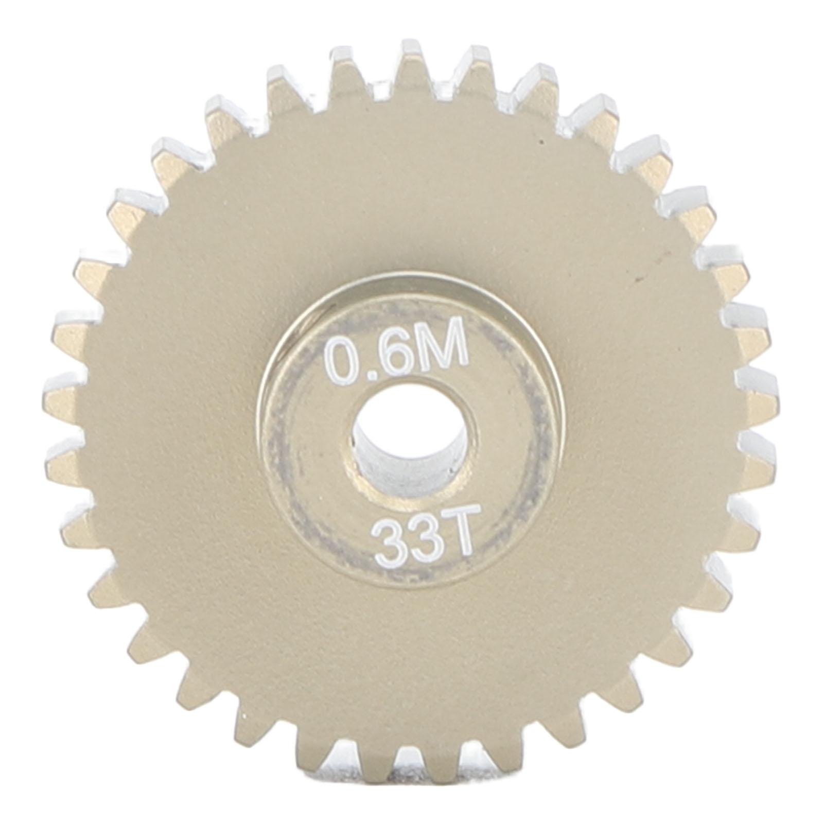 

0.6M Pinion Gear Set Aluminium Alloy 3.175mm Hole Pinion Shaft Motor Gears for SCX10 TRX4 18 110