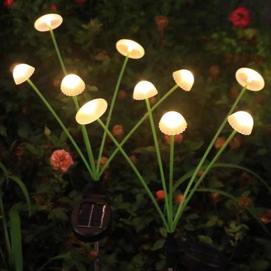 LED Solar Lamp Automatic ON/OFF Easy To Install IP44 Waterproof Jellyfish Solar Garden Light Romantic Courtyard Decoration