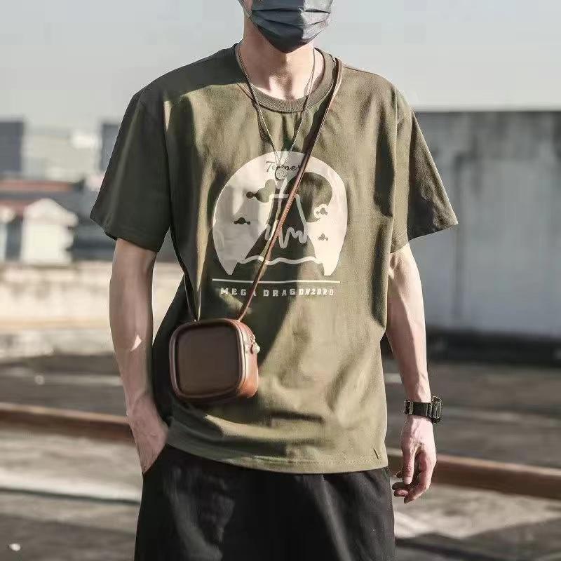 GMXIA Men's Fashion Casual Summer Spring Tops & T-shirts