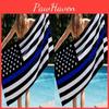 Square Beach Towel Microfiber Material Bath Towel With 3d Print For Summer Vacation Use