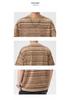 Men's Vintage Ethnic Striped Short Sleeve Loose T-Shirt
