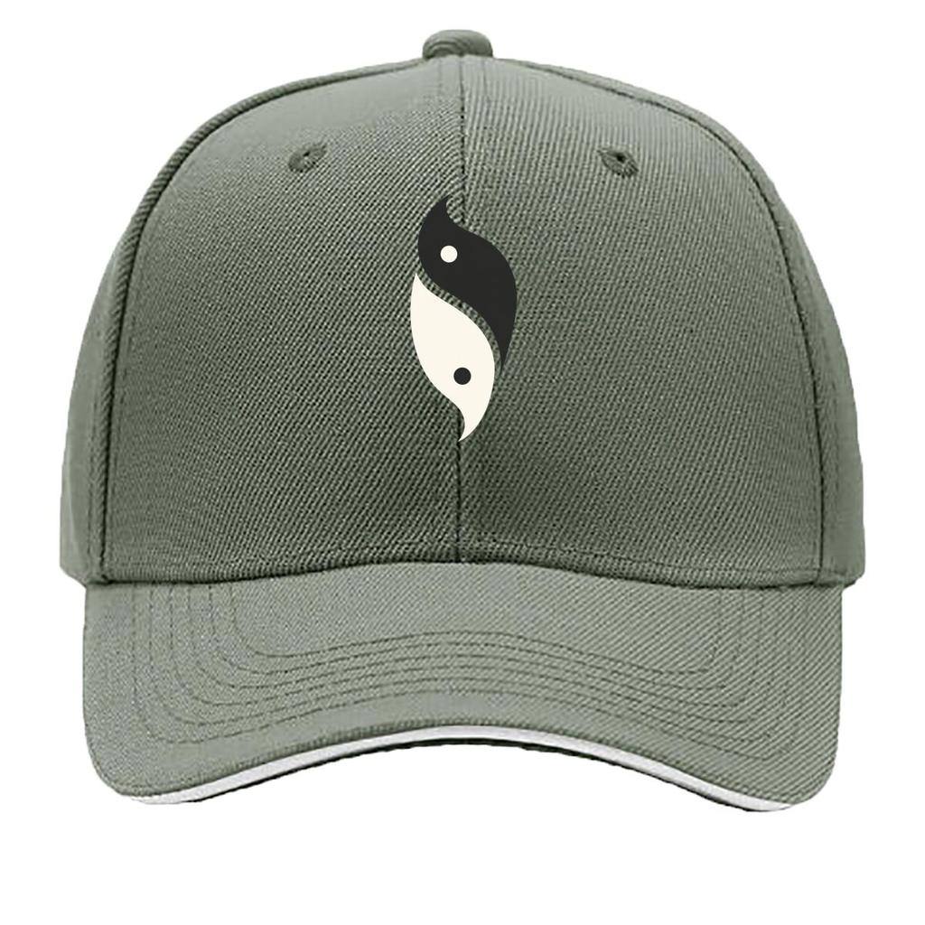 Modern Harmony Zen Symbol Graphic Sandwich Baseball Cap Sun Cap Outdoor Workouts Hat
