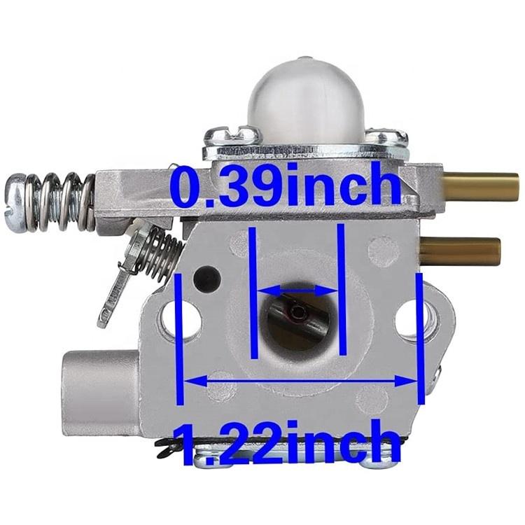 Walbro WT-424 Carburetor for ECHO GT-2400 SRM-2400 PE-2400 PPT-2400 PP-1250 SRS-2400 TT-24 Trimmer 12300052133