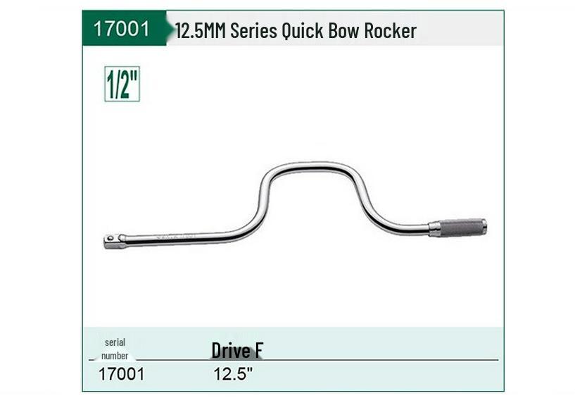SATA 12.5MM Series Quick Ratchet Handle - Model 17001