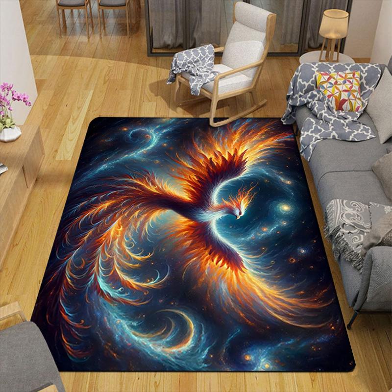 Cosmic Phoenix Rug Floor Mat for Living Room or Bedroom Soft and Comfortable Carpet a Gift for Birthday and Holiday.MFF0918555