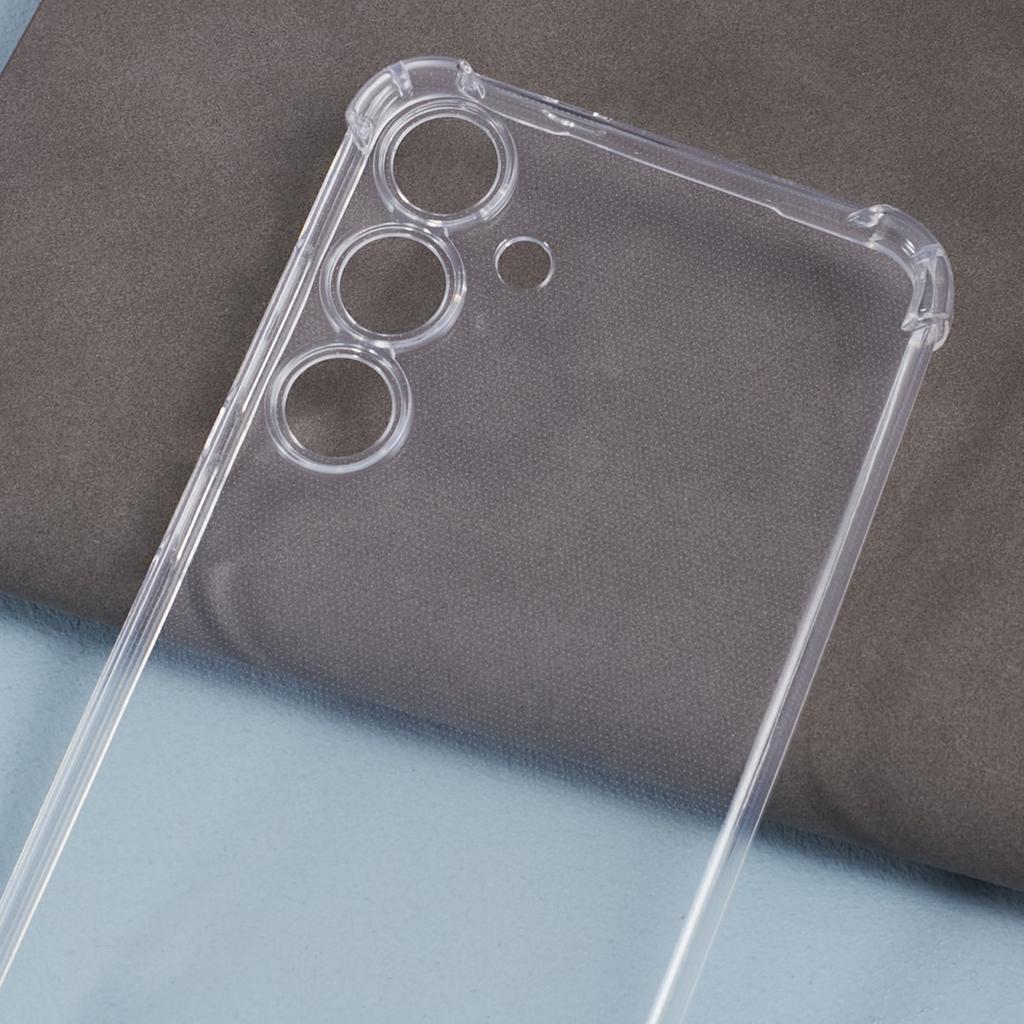 For Samsung Galaxy S24+ Case Enhanced Four Corner Clear Phone TPU Cover