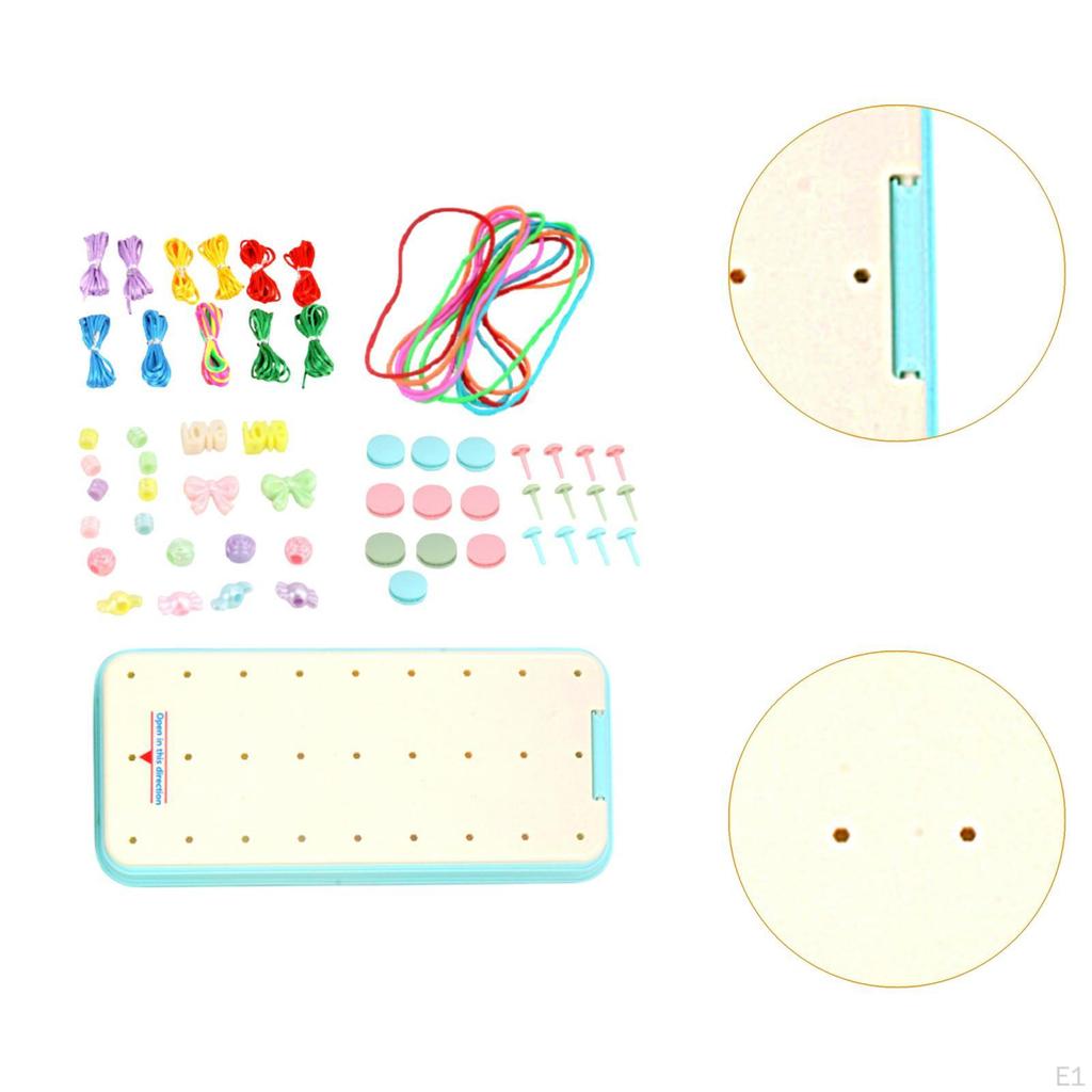 DIY Bracelet Making Colorful Friendship Maker Crafting Toy for Kids